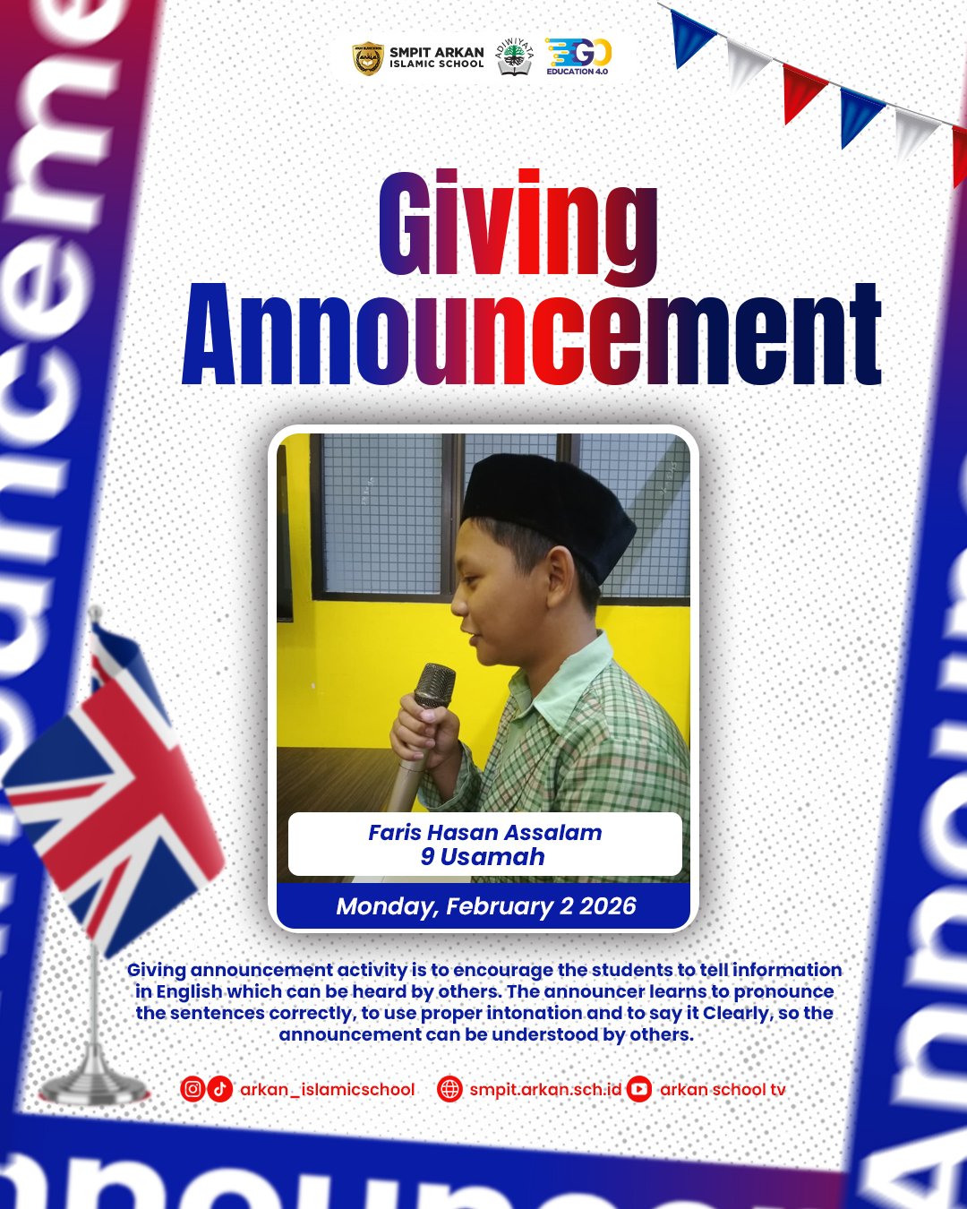 #SMPITArkanCendekia #ArkanCendekiaJourney #ArkanCendekiaVibes #WelcomeToArkan #ArkanCendekiaProud #IslamicSchool #SekolahIslamBekasi #CendekiaGeneration #FunWithArkan #ArkanStudents #sekolahsunnah #sekolahsunnahbekasi #BelajarMenyenangkan #ProudToBeArkan #ArkanInAction #ArkanCendekiaFamily #GrowingWithArkan