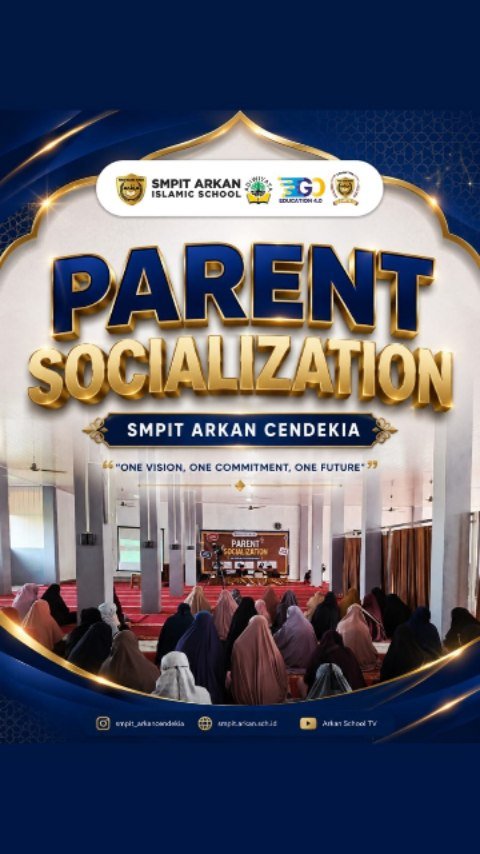 ✨PARENT SOCIALIZATION 2026/2027✨

Alhamdulillāh, kegiatan Parent Socialization SMPIT Arkan Cendekia telah terlaksana dengan lancar.

Terima kasih kepada seluruh orang tua/wali murid yang telah hadir dan berpartisipasi pada pertemuan ini.

Semoga kebersamaan ini menjadi awal yang penuh keberkahan dalam mengiringi perjalanan putra-putri kita di tahun ajaran 2026/2027.

#SMPITArkanCendekia #arkanislamicschool  #sekolahislambekasi #SekolahIslam #ArkanSchoolTV