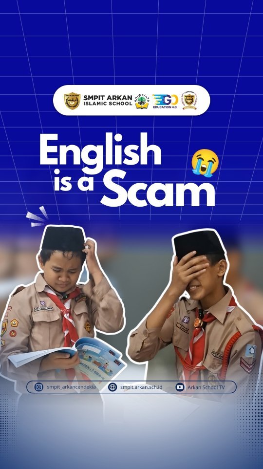 Why is English like this?! 😭 Which word tricked you the most? Drop it in the comments! 👇

#SMPITArkanCendekia #ArkanCendekiaJourney #ArkanCendekiaVibes #WelcomeToArkan #ArkanCendekiaProud #IslamicSchool #SekolahIslamBekasi #CendekiaGeneration #FunWithArkan #ArkanStudents #sekolahsunnah #sekolahsunnahbekasi #BelajarMenyenangkan #ProudToBeArkan #ArkanInAction #ArkanCendekiaFamily #GrowingWithArkan